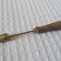 Старинен бронзов инструмент, снимка 1 - Антикварни и старинни предмети - 28660140