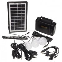 Комплект соларна осветителна система Automat, GD-8017 A, снимка 3 - Соларни лампи - 32705329