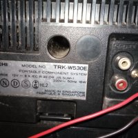 Hitachi TRK-W530E радио-касетофон, снимка 4 - Радиокасетофони, транзистори - 17843172