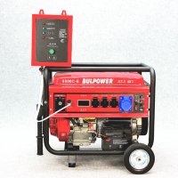 Бензинов Генератор за ток с автоматика BULPOWER 8.5 KW монофазен, снимка 5 - Генератори - 40736849