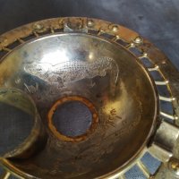 метален пепелник, снимка 4 - Антикварни и старинни предмети - 35198187