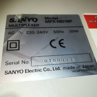 sanyo mpx-md16p multiplexer 1804212046, снимка 16 - Плейъри, домашно кино, прожектори - 32597514
