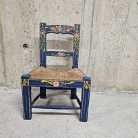 Малко столче в ретро стил, снимка 1 - Столове - 40357326