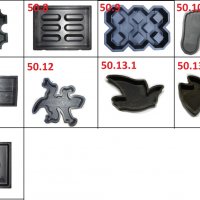 Калъпи/форми за градината за производство на бетонови изделия, снимка 2 - Облицовки - 22180117