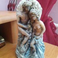 Сувенир свещ статуетка Ромео и Жулиета от камък и восък, снимка 1 - Статуетки - 36874288