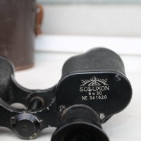 Немски военен бинокъл със скала ''Busch Solluxon'' 6х80, снимка 17 - Антикварни и старинни предмети - 39376628