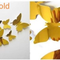 3D пеперуди, водни кончета и други декорации, снимка 9 - Декорация за дома - 33538939