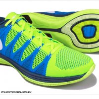 маратонки Nike Flyknit Lunar 2 Volt  номер 45, снимка 2 - Маратонки - 32796393