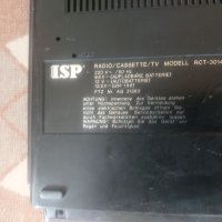 ISP RCT-3014  телевизор/радио/касетофон, снимка 6 - Радиокасетофони, транзистори - 40323110
