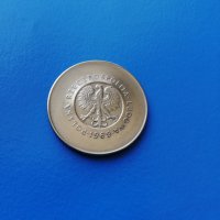 Монета 10 злоти 1969 г. Полша, снимка 4 - Нумизматика и бонистика - 27236539
