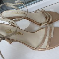 Дамски сандали естествена кожа № 37, снимка 3 - Сандали - 28874685