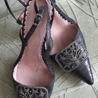 Естествена кожа, снимка 2 - Дамски елегантни обувки - 32857613