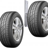 Комплект стойки за автомобилни гуми от 2 броя за стенен монтаж AllRide, снимка 2 - Аксесоари и консумативи - 38778396