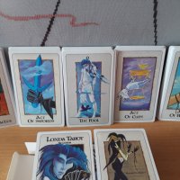 Londa Tarot - феноменална таро колода с 79 карти и хартиена книжка, 12см х 7см, снимка 10 - Други игри - 32863535
