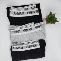 Мъжки боксерки комплект от 3 броя реплика на Armani ❤️, снимка 2 - Бельо - 37180418