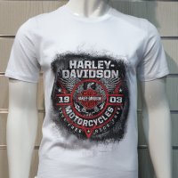 Нова мъжка тениска с дигитален печат MOTOR HARLEY DAVIDSON, мотори, снимка 3 - Тениски - 36871715