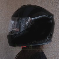Каска за мотоциклет SHIDO Integral (вградени слънчеви очила), снимка 9 - Аксесоари и консумативи - 43804234