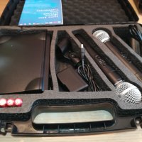 shure mic sm58 wireless x 2 с куфар 2301221811, снимка 10 - Микрофони - 35535538