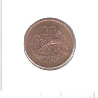 Ireland-2 Pence-1975-KM# 21-non magnetic, снимка 3 - Нумизматика и бонистика - 43836635