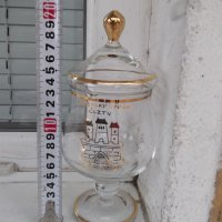  Захарница "BRATISLAVA" стъклена, снимка 6 - Други ценни предмети - 43700137
