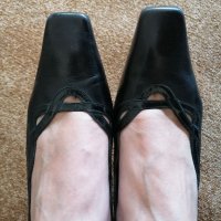 Сандали Vero Cuoio черни , снимка 8 - Дамски елегантни обувки - 37476575
