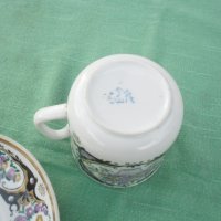 Руска порцеланова чаша с чинийка 360 мл, снимка 4 - Чаши - 35008978