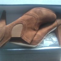 Обувки, боти естествена кожа , снимка 1 - Дамски боти - 27094969