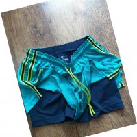 Nike Women's Dri-Fit Double-Up Shorts - страхотни дамски шорти, снимка 10 - Къси панталони и бермуди - 33217203