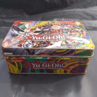 Метална кутия Ю-Ги-О! (Yu-Gi-Oh!), снимка 1 - Игри и пъзели - 28127778