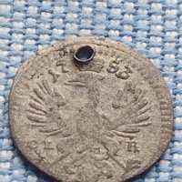 Рядка монета пфенинг 1753г. Фридрих Бранденбург Байраут 13753, снимка 2 - Нумизматика и бонистика - 42968472