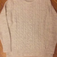 Страхотен пуловер с перли, снимка 5 - Блузи с дълъг ръкав и пуловери - 26820719