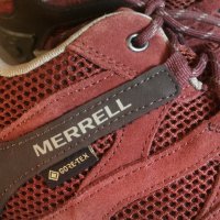 MERRELL Alverstone GORE-TEX Leather Shoes EUR 40,5 / UK 7 естествена кожа водонепромукаеми - 753, снимка 5 - Мъжки боти - 43762588