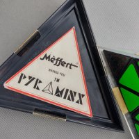 pyraminx mefferts 1981 г пъзел в стила на Кубчето на Рубик., снимка 6 - Колекции - 34705455