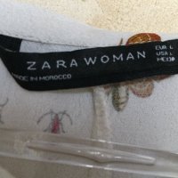 Дамска ефирна блуза/риза Zara women , снимка 4 - Ризи - 26849659