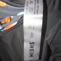 Shein XXXL/ XXXXL -Плажна  нова рокля/ танкини за много едра дама, снимка 8 - Бански костюми - 40679373