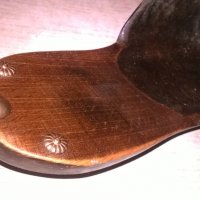 bretagne-дървена обувка и четка-22х8х6см-внос франция, снимка 9 - Колекции - 26783559