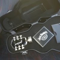 jack daniels-кожен куфар-китара, снимка 8 - Колекции - 29025547