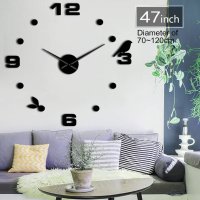 4206 3D стенен часовник, снимка 2 - Други стоки за дома - 43941472