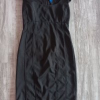 Страхотна черна рокля размер М, снимка 5 - Рокли - 37975779