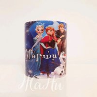 Чаша с име по поръчка за феновете на Замръзналото кралство ❄️ Frozen ❄️, снимка 1 - Подаръци за рожден ден - 35409458