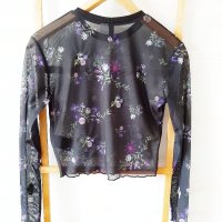 Прозираща блуза H&M, снимка 3 - Други - 33392262
