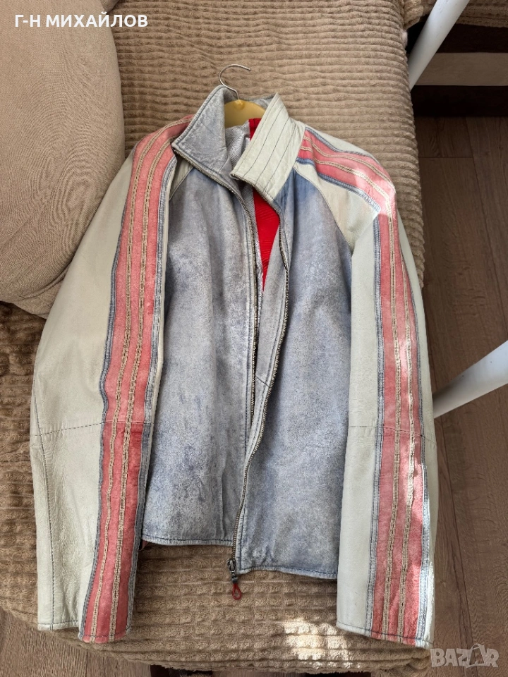 Кожено яке уникат л, снимка 1