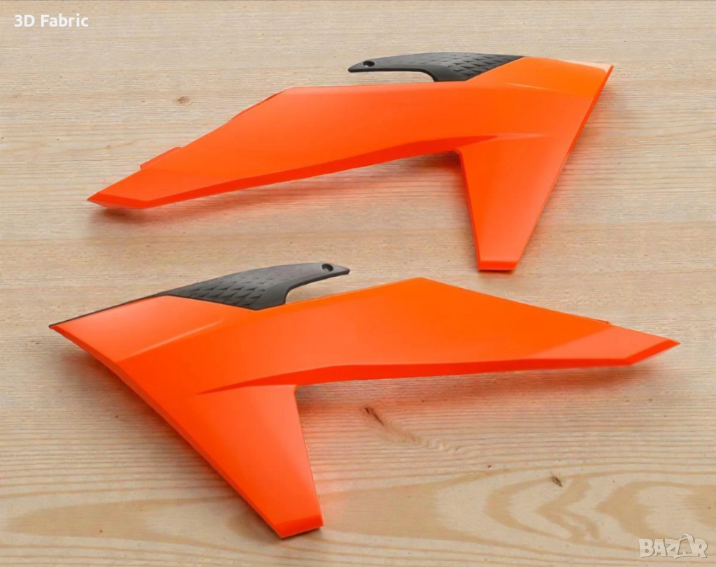 Пластмасите са чисто нови. Става за всички модели КТМ KTM SX/SX-F/ EXC 23-26. Цвят: Оранжеви., снимка 1