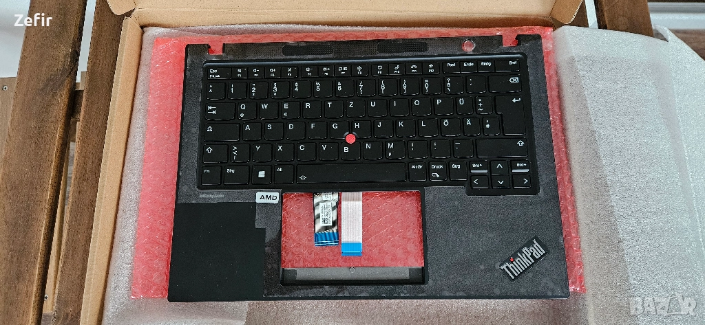 Клавиатура за ThinkPad T14s Gen 4 (21F8/21F9) DE с подсветка, снимка 1