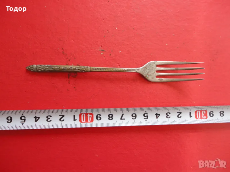Старинна вилица виличка , снимка 1