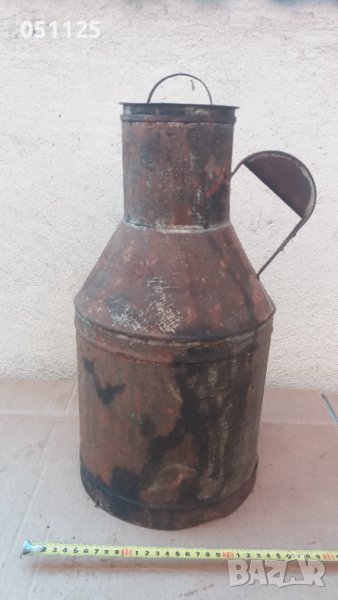 метален възрожденски гюм съд - 8 литра , снимка 1