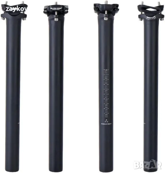 ELITA ONE Колче за седалка за велосипед с въглеродни влакна, снимка 1