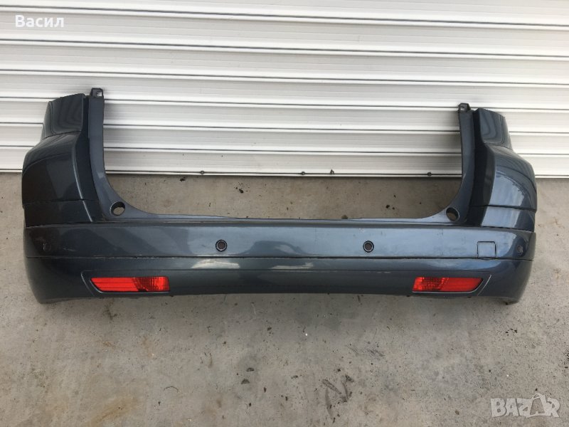 Задна броня ТЪМНО СИВА Citroen C4 Picasso 1.6 HDI 1.6hdi 1.6 ХДИ 1.6хди Ситроен Ц4 Пикасо, снимка 1