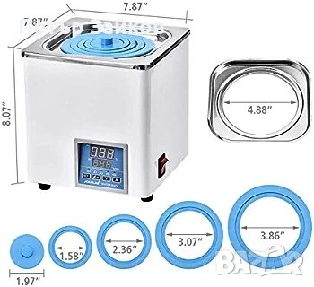 JOANLAB Цифрова термостатична водна баня 1 камера 3L водна баня , снимка 1