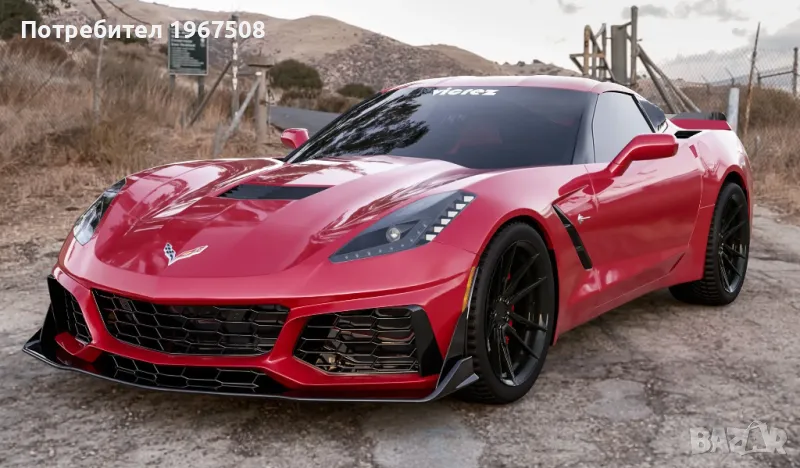 ZR1 броня, калник, прагове, части за Chevrolete Corvette C7 C8, снимка 1